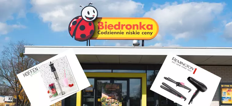 Nowa promocja na elektronikę w Biedronce - kupimy m.in. blender i suszarkę do włosów