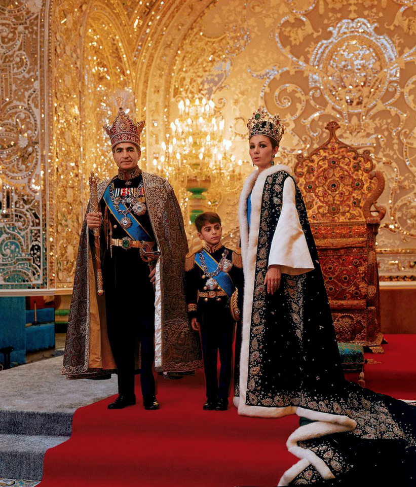 Farah Pahlavi i szach Mohammad Reza Pahlavi