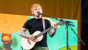 Ed Sheeran performs at 2023 New Orleans Jazz & Heritage Festival.Erika Goldring/Getty Images