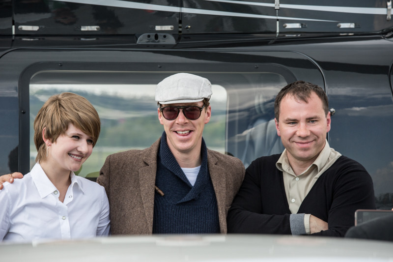 Benedict Cumberbatch w Polsce (fot. Grzegorz Milej)