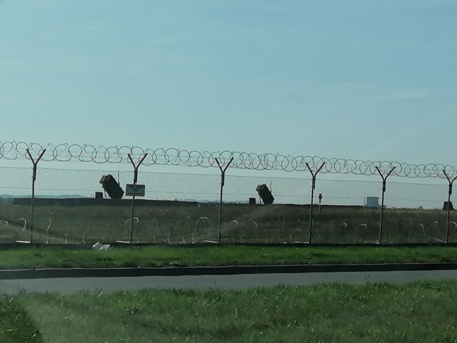 Amerykańskie systemy Patriot na lotnisku w Rzeszowie