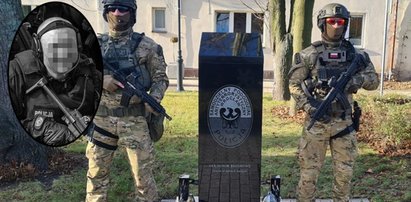 Oddał własne życie za innych. Policjanci wspominają zmarłego kolegę