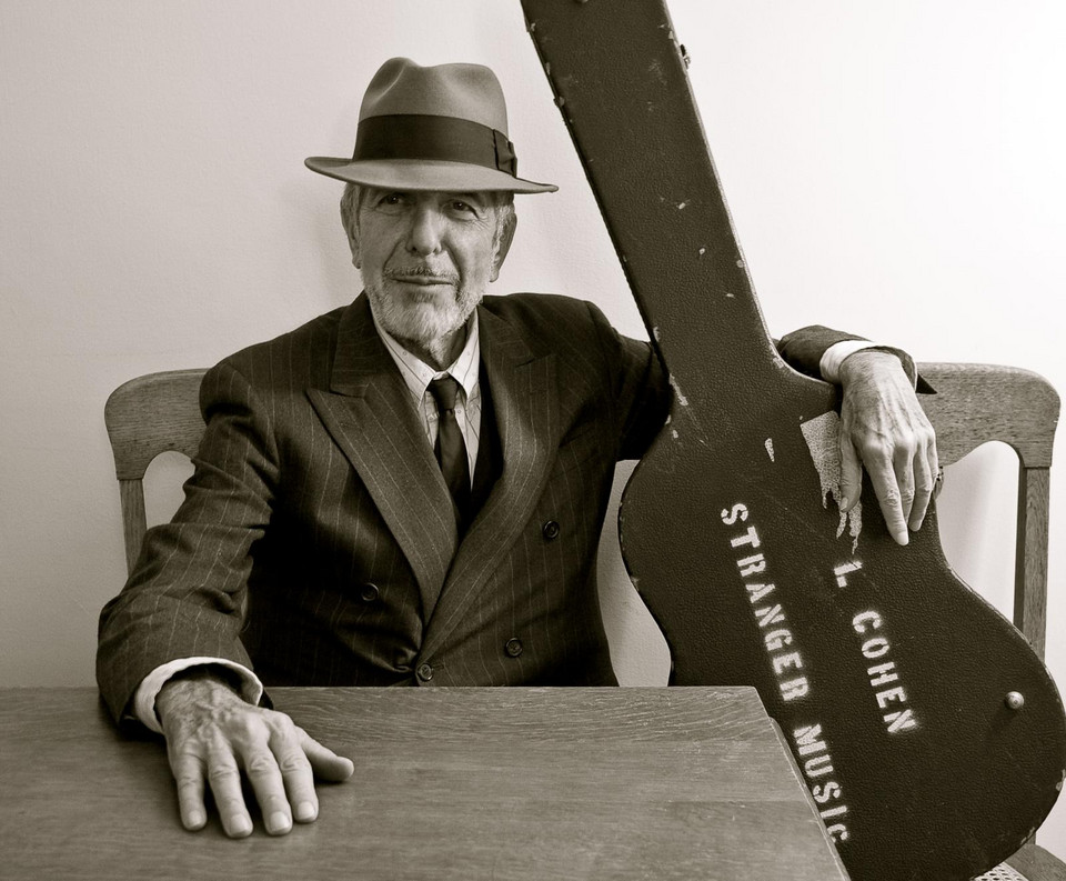 Leonard Cohen (fot. oficjalna strona internetowa artysty)