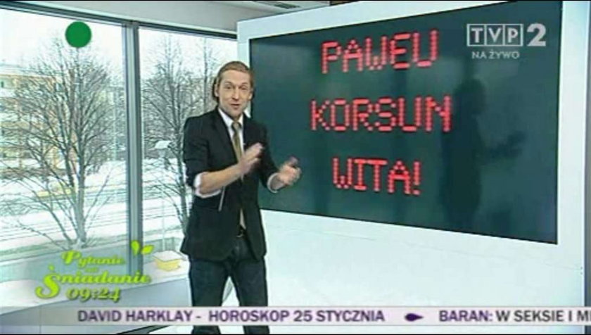 Korsun dostał program