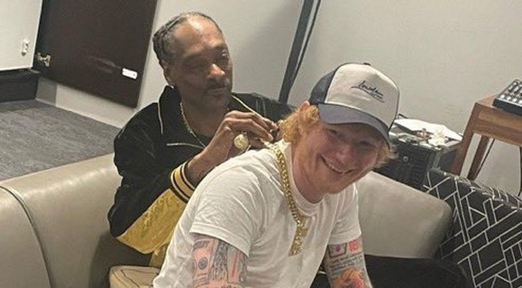 Snoop Dogg és Ed Sheeran