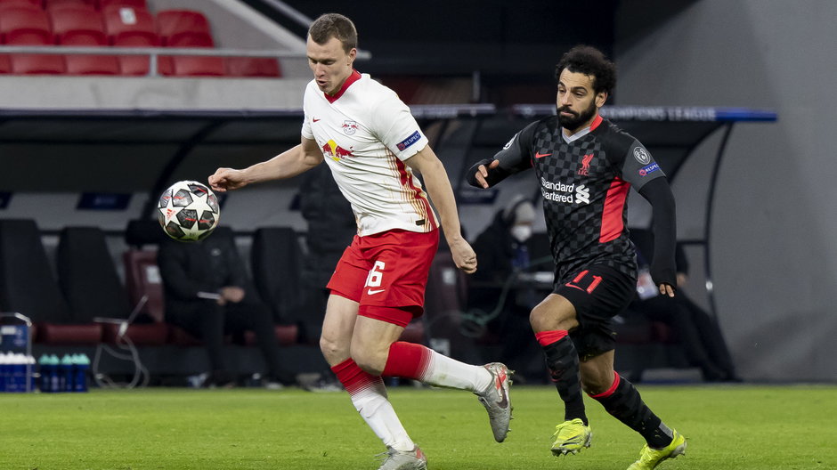 Lukas Klostermann i Mohamed Salah