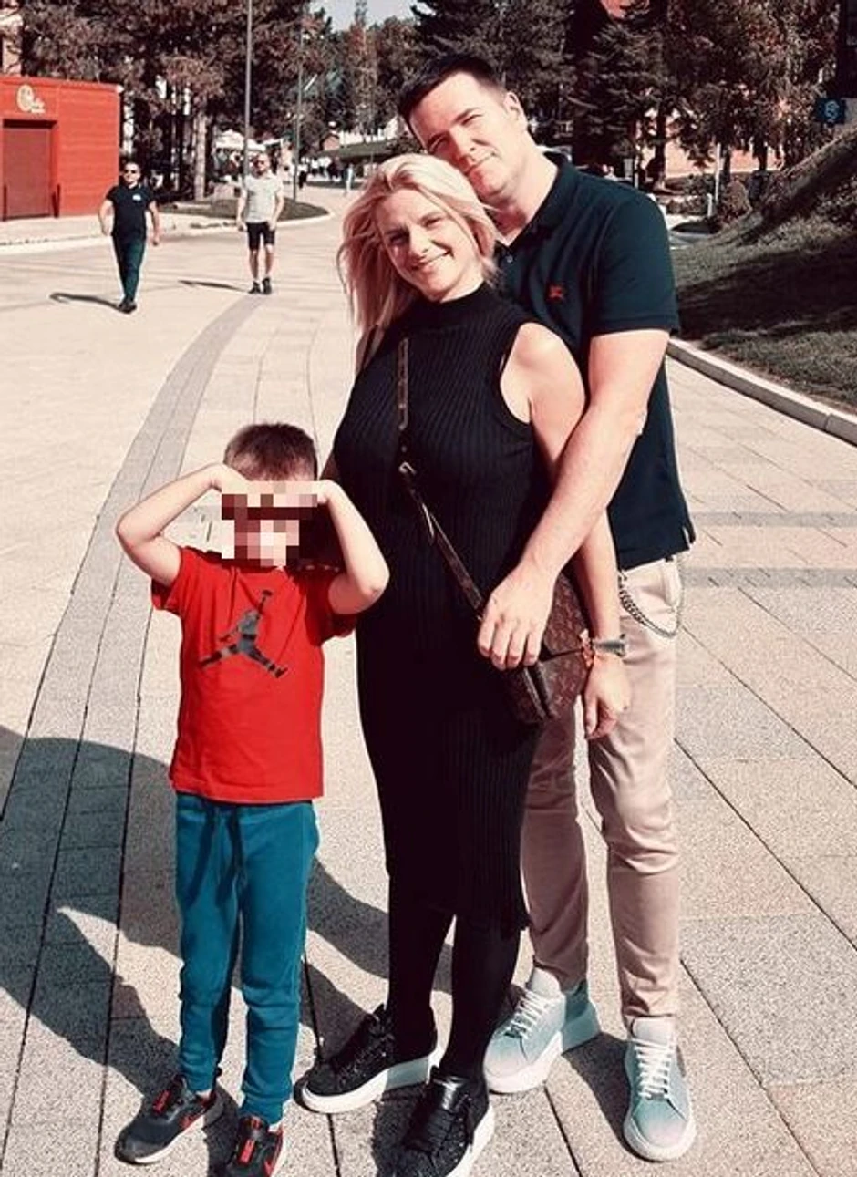 Svetlana Grubor sa mužem