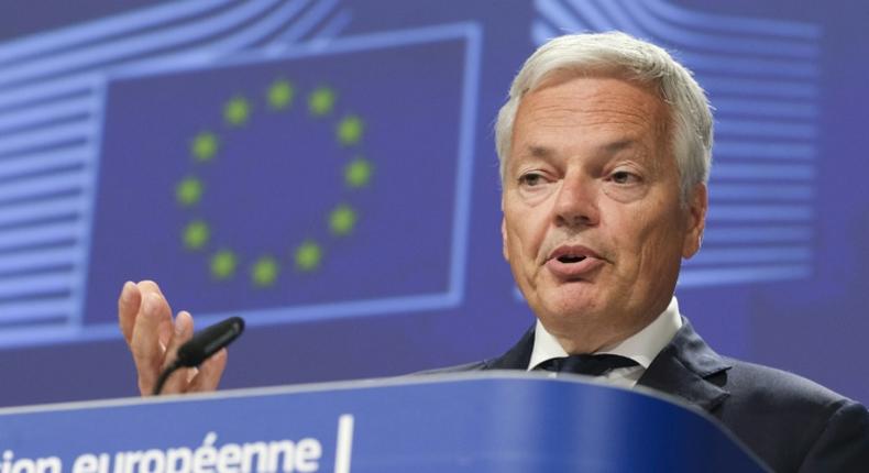 Reynders sparked a row back in 2015 when he wore blackface for a charity event