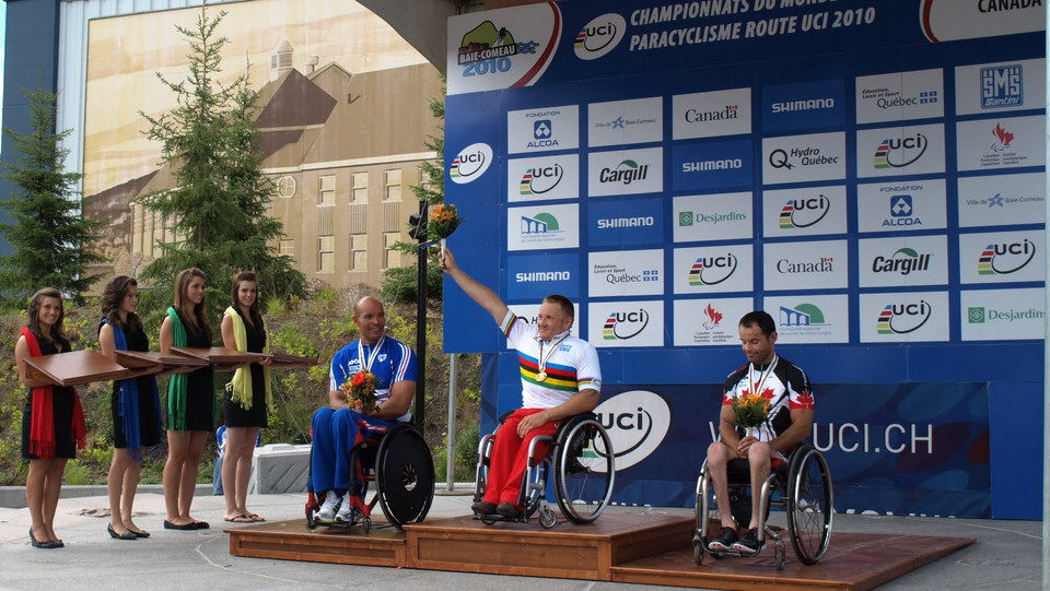 Arkadiusz Skrzypiński na najwyższym stopniu podium MŚ