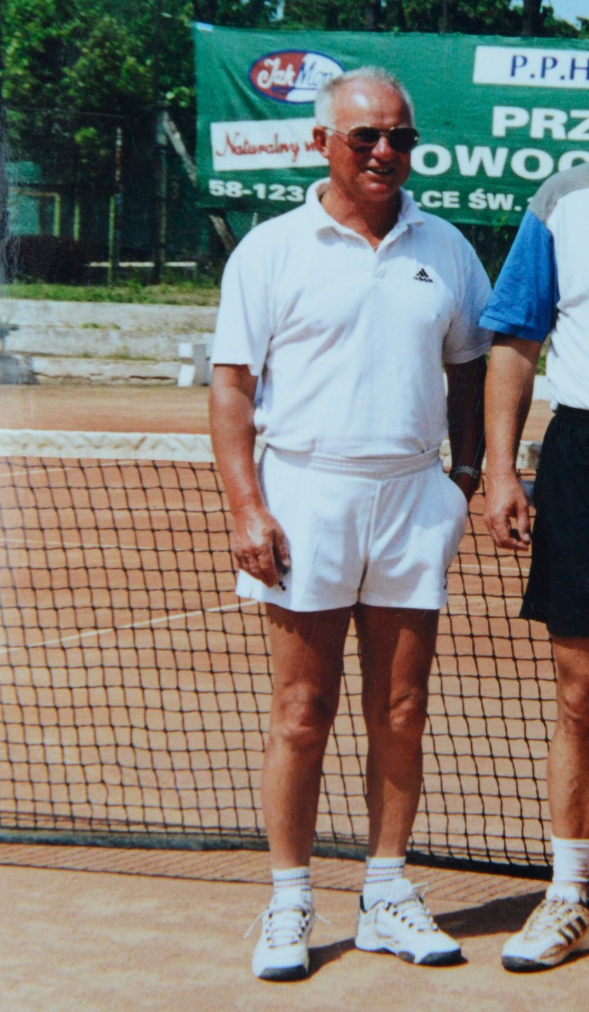 Jedną z pasji Wiesława Kułakowskiego († 74 l.) ze Świdnicy był tenis