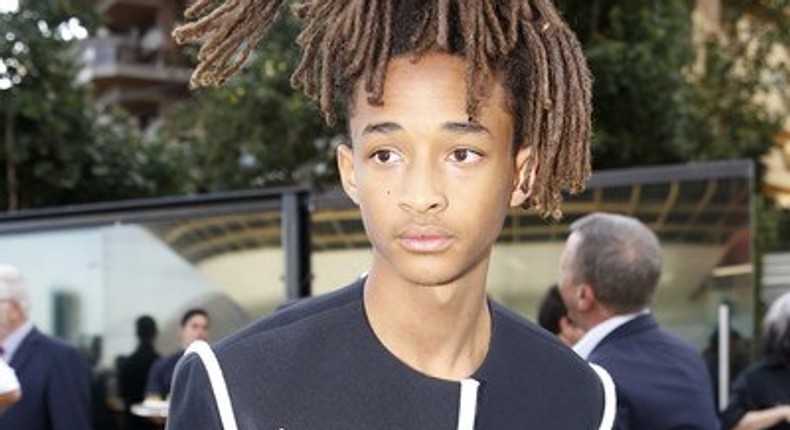 Jaden Smith at the Louis Vuitton Resort '17 fashion show 