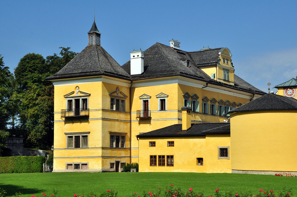 Kompleks pałacowo-ogrodowy Hellbrunn w Salzburgu