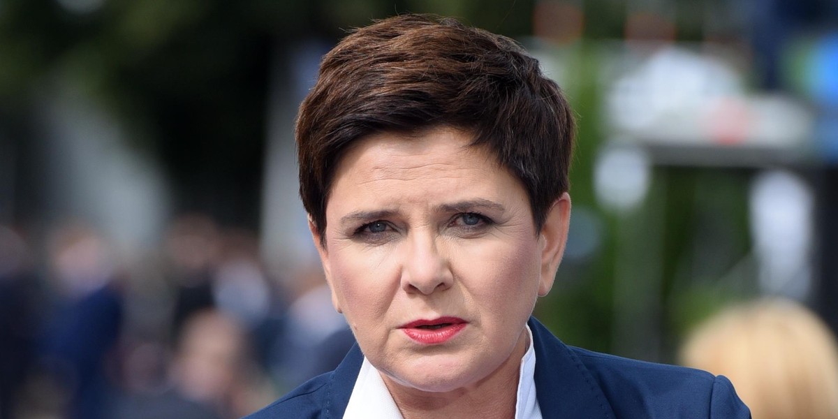 Spotkanie z Szydło. Okrzyki i przepychanki