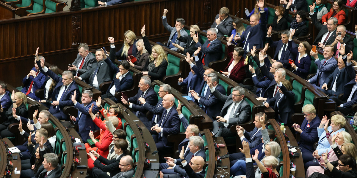 Sejm ma głosować nad budżetem w czwartek.