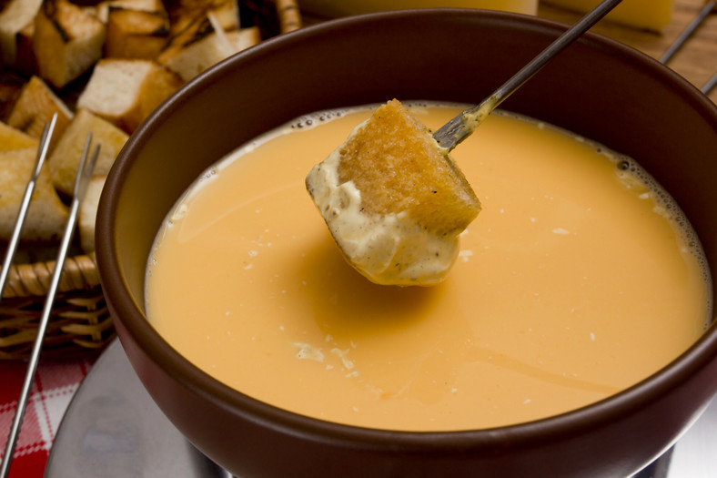 Danie serowe fondue