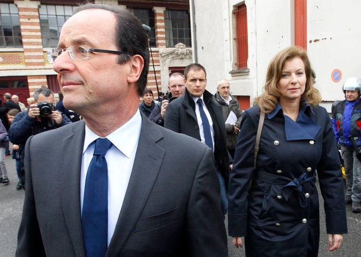 Valerie Trierweiler i Francois Hollande
