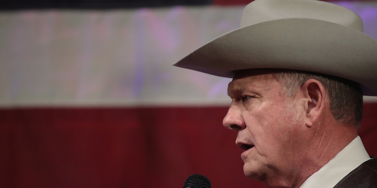 If Republicans think Roy Moore is going to step aside quietly, they're badly mistaken