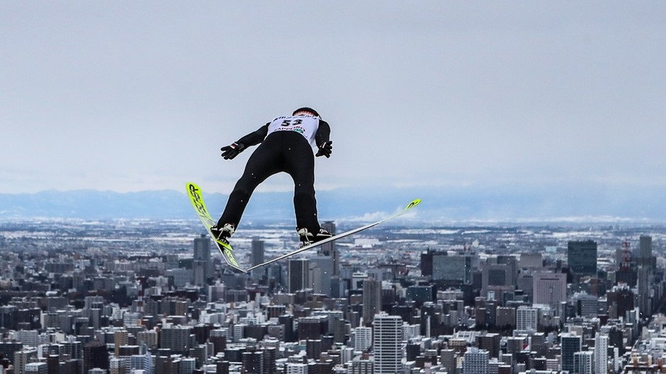 Kamil Stoch nad Sapporo