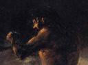 Olbrzym - F. Goya. (Muzeum Prado, Madryt)