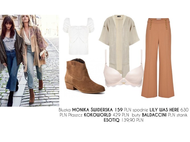 STYLIZACJE boho na jesień 2019