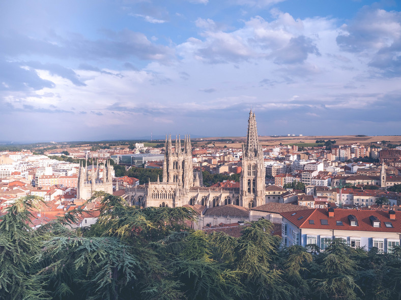 Widok na miasto Burgos