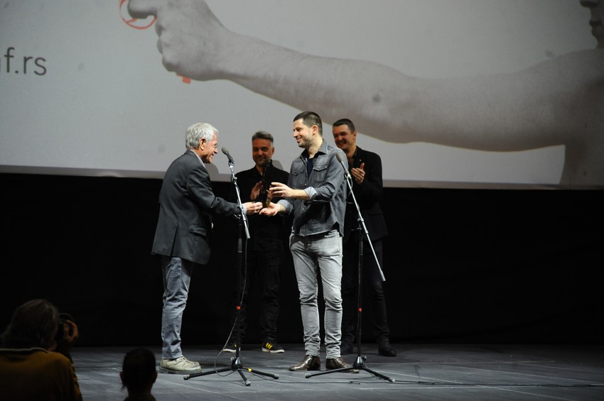 Žilniku je nagrada za životno delo uručena sinoć na otvaranju Festivala autorskog filmai