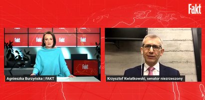 Senator Kwiatkowski nie gryzł się w język na wizji. "Wstydu nie macie"