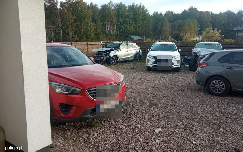 Policja zlikwidowała kolejną dziuplę i przyłapała podejrzanych na gorącym uczynku