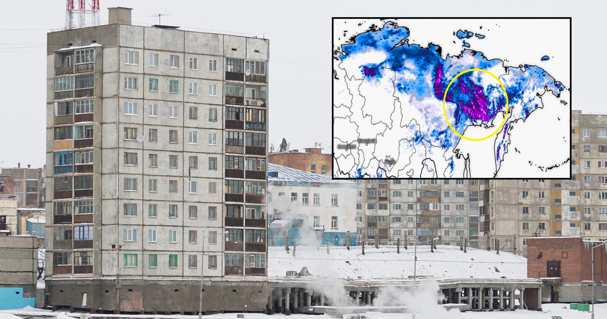 Un atac surpriză de iarnă va paraliza Rusia.  O jumătate de metru de zăpadă este doar începutul