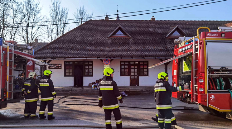 Beregsurányi raktártűz-Fotó Fehérgyarmat