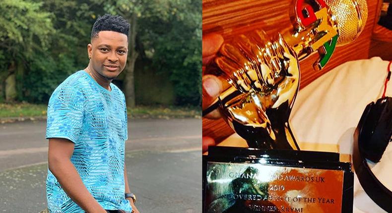 Ghana Music Awards UK 2019: Krymi wins uncovered artiste of the year at