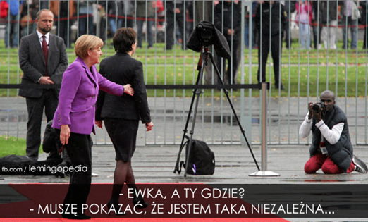 mem z Ewą Kopacz / Lemingopedia