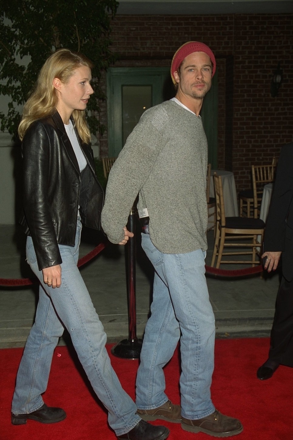 Gwyneth Paltrow 1995-ben egy filmpremieren, ja és farmerben