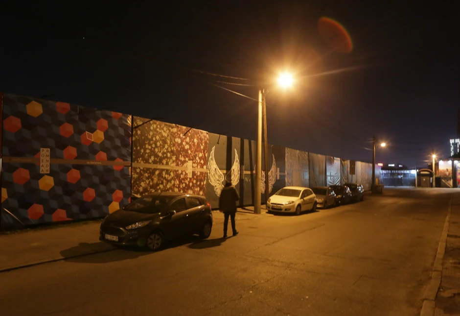 Travnička ulica u kojoj je nestali Splićanin viđen kako trčeći odlazi u pravcu Savske promenade, snimljena sinoć