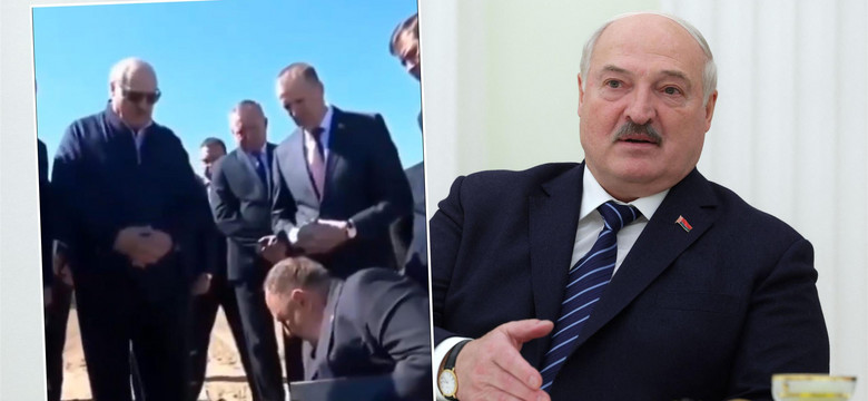 Co ten Łukaszenka robi z ludźmi? To nagranie z białoruskim dyktatorem wprawia w osłupienie