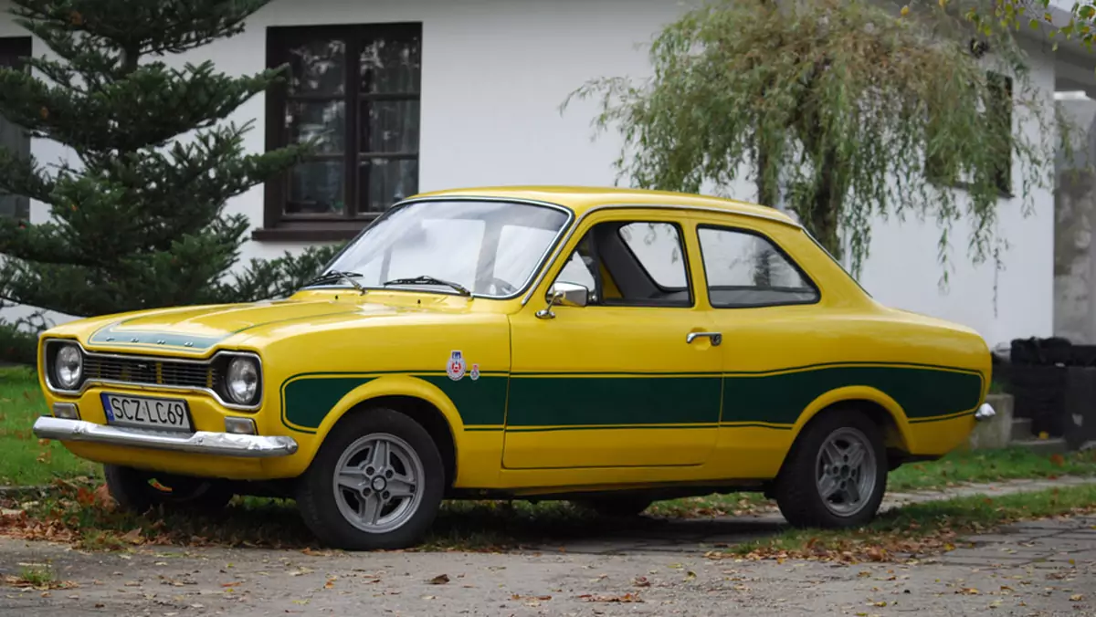 Ford Escort MKI: patrzcie, psia kostka jedzie!