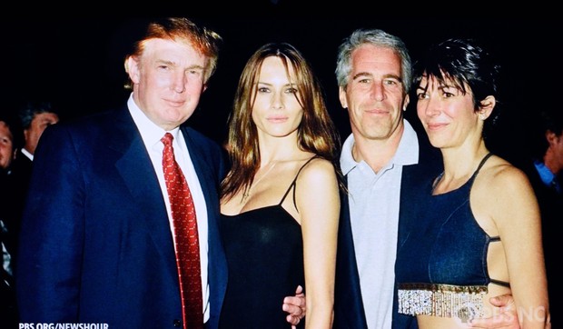 Donald Tramp, Melanija Tramp, Džefri Epstajn, Gislejn Maksvel