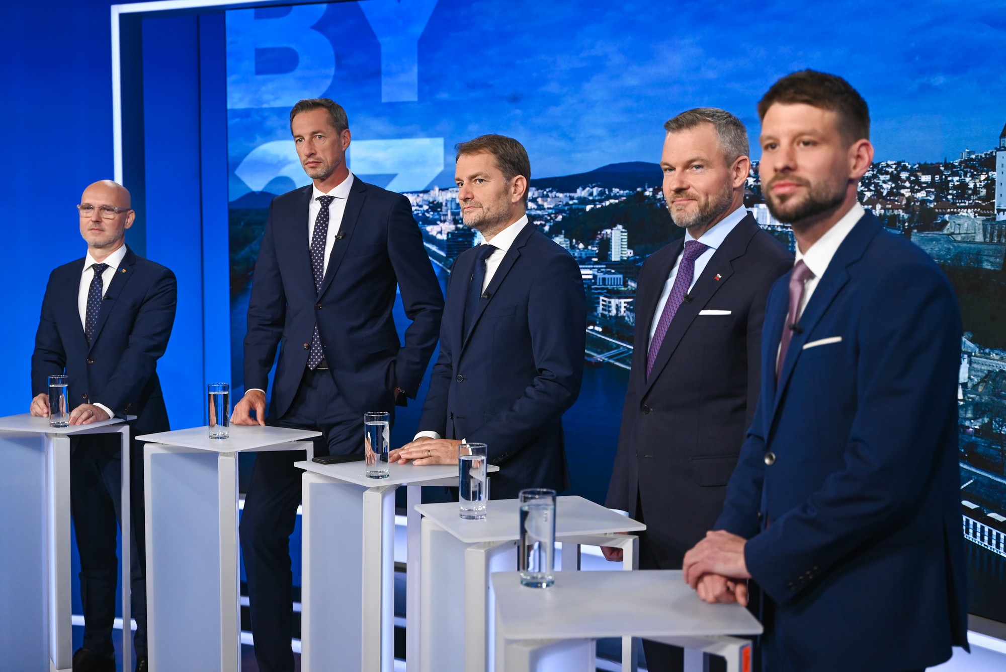 Povolebná diskusia v TV Markíza.