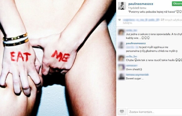 "Poranny seks" według Pauliny Smaszcz-Kurzajewskiej, fot. Instagram Pauliny Smaszcz-Kurzajewskiej