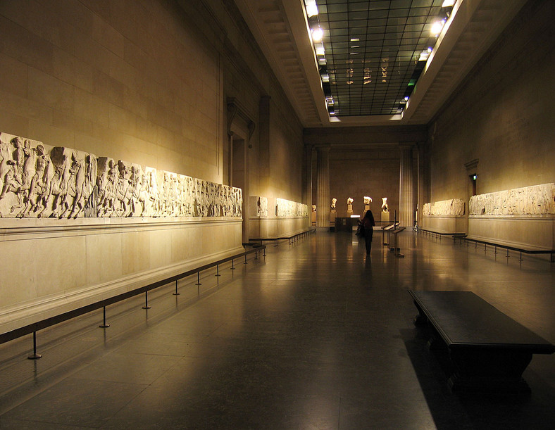 Marmury Elgina w British Museum w Londynie