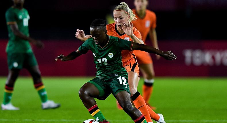 Tokyo 2020: Zambia battered 10-3 by Netherlands in Olympic women’s football