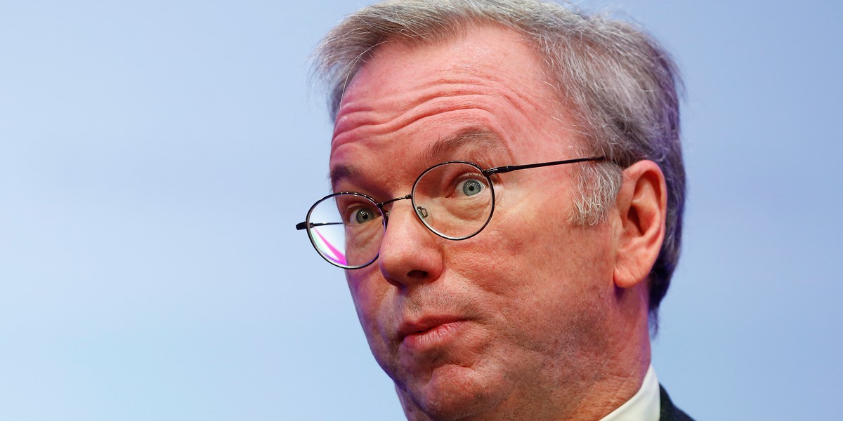 Eric Schmidt, prezes Alphabetu, do którego należy Google