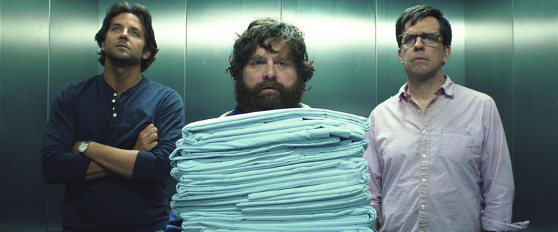 Bradley Cooper, Zach Galifianakis i Ed Helms