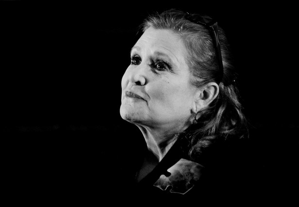 Carrie Fisher. Fot. Tracey Nearmy