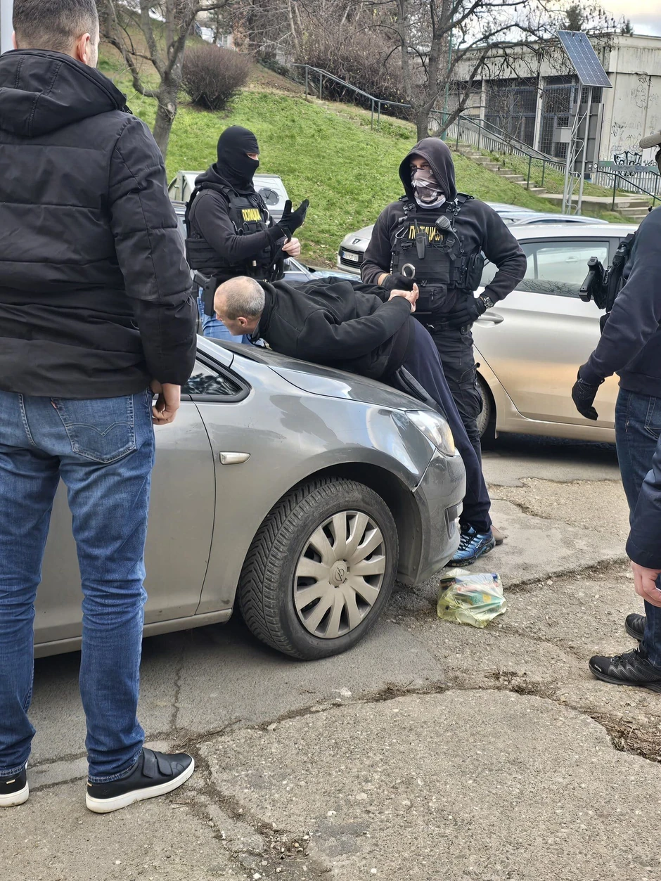 Hapšenje napadača sa Novog Beograda