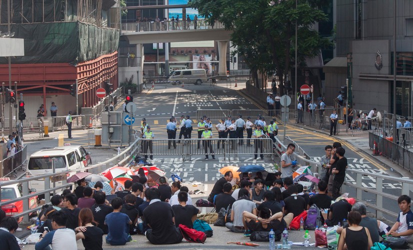 Protesty w Hong Kongu