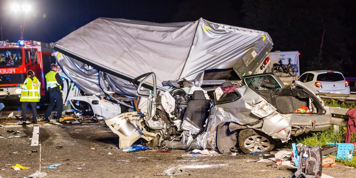 Tragiczny wypadek w Niemczech. Sprawcą Polak?