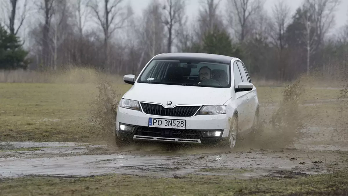 Skoda Rapid w mundurku