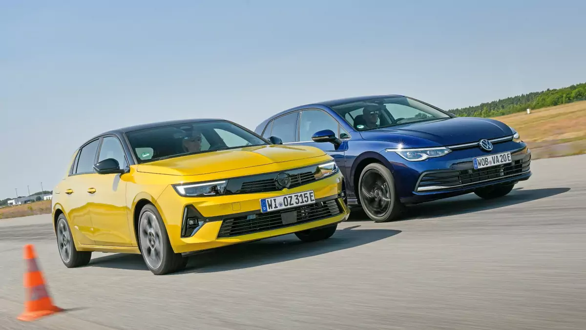 Nowy Opel Astra kontra Volkswagen Golf - porównanie