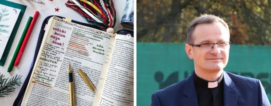 Czy Bible Journaling to dobra praktyka rozważania Słowa Bożego? Odpowiada ks. Marcin Kowalski